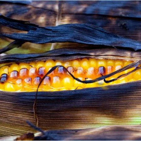 GRILLED CORN w/CHIPOTLE MAYONNAISE